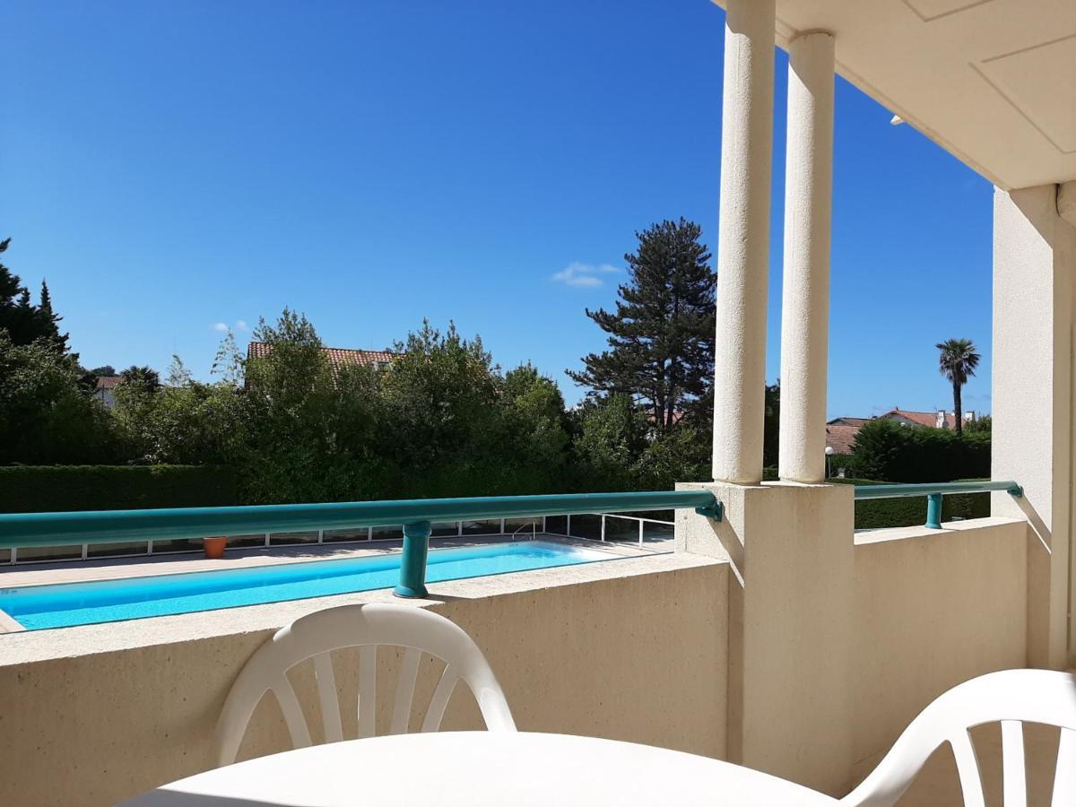 Appartement A Ciboure Avec Terrasse, Piscine Chauffee Et Parking - Ideal Golf Et Plage - Fr-1-239-551 Luaran gambar